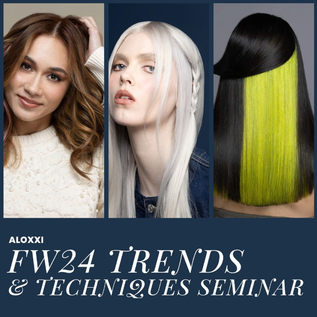 Aloxxi FW24 Trends & Techniques Seminar (hotel stay included)