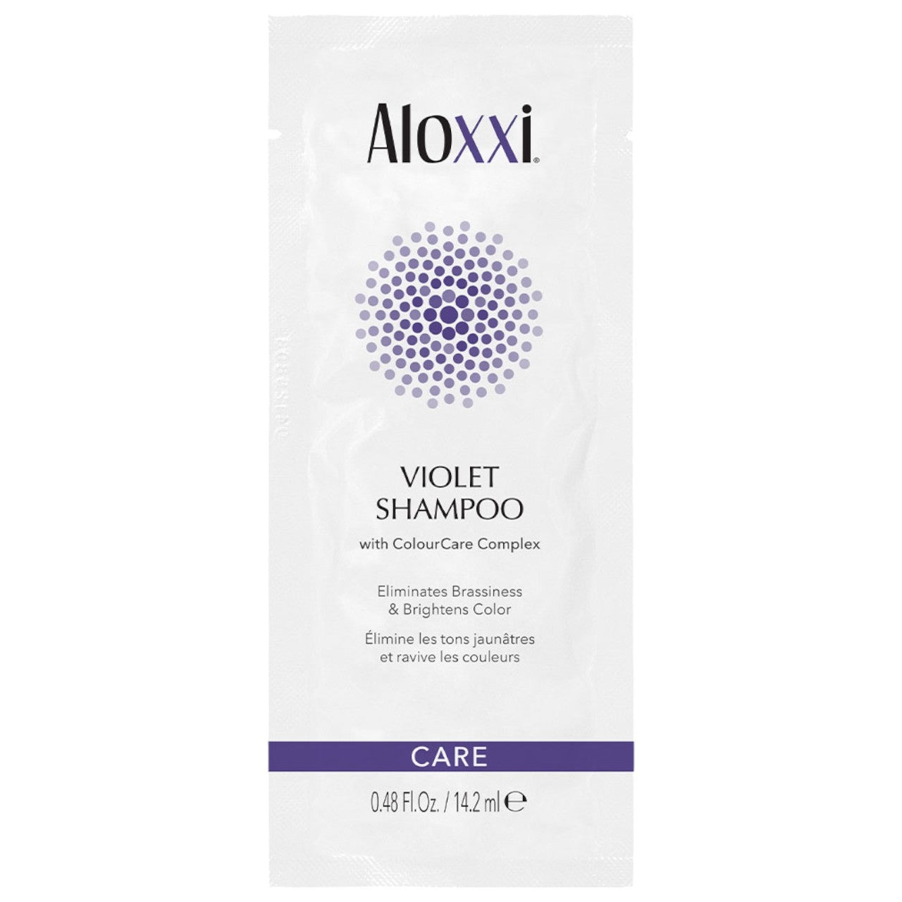 Aloxxi Violet Shampoo Packette 14 ml.